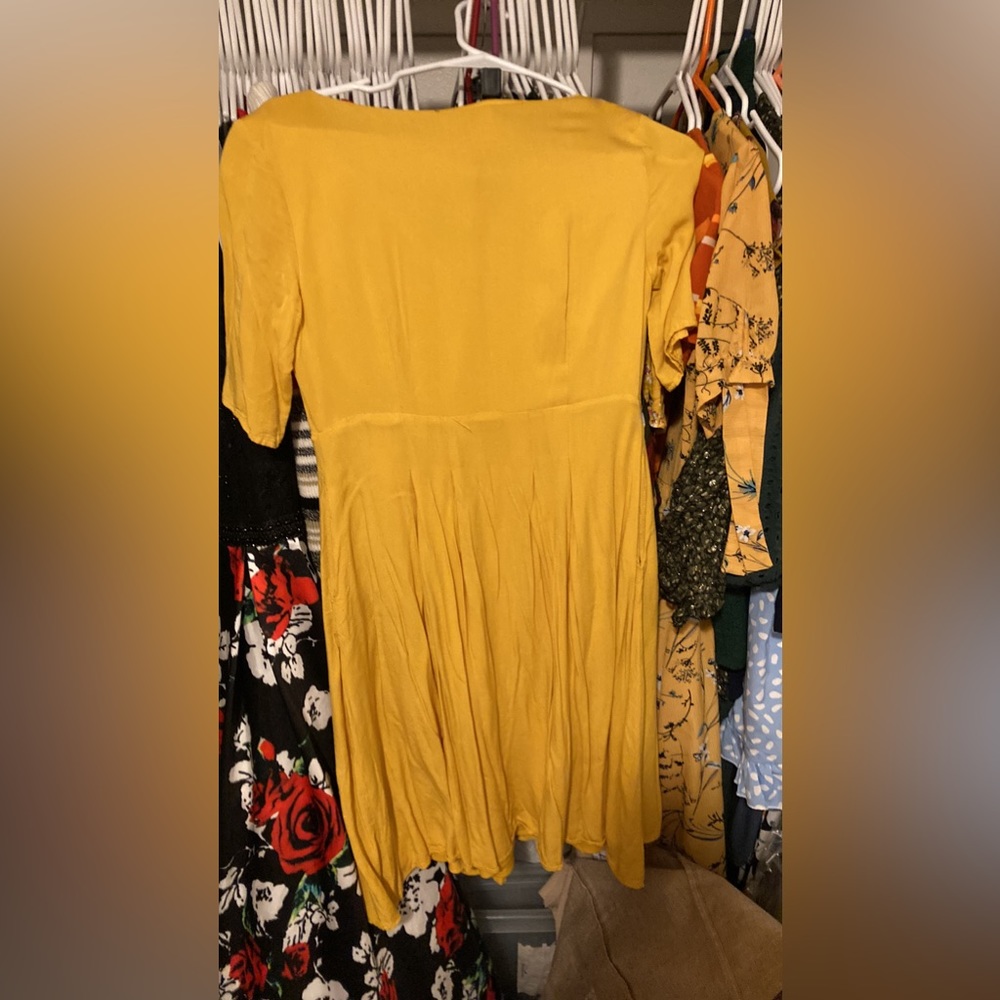 Yellow Mikarose Dress